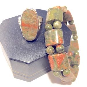 Sterling Ring/Bracelet Set